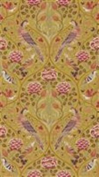 Morris & Co. Seasons by May Metallic Floral Wallpaper
