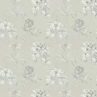 Sanderson Wallpaper Etchings and Roses 216975