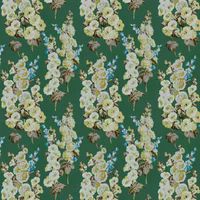 Sanderson Wallpaper Hollyhocks 217009