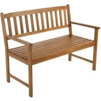 Charles Bentley FSC Acacia Wooden 2 Seater Bench