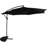 Bentley Garden 3M Hanging Banana Patio Garden Umbrella Parasol - Various Colours