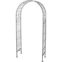 Charles Bentley Wrought Iron Arch - Grey