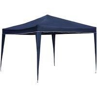Charles Bentley 3 x 3M Pop Up Gazebo Blue