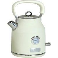 Charles Bentley 1.7L Stainless Steel Kettle Cream & Chrome Fast Boil