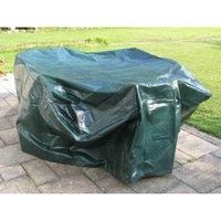 Charles Bentley Large Tarpaulin Garden Furniture Set Cover - Green