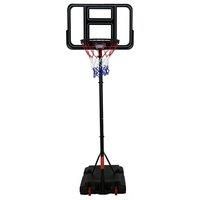 Charles Bentley Lifetime Adjustable Basketball Hoop with Backboard 205-305cm