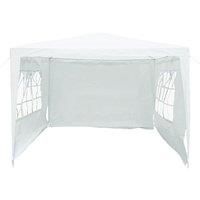 Charles Bentley 3m x 3m Tent  White