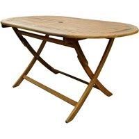 Charles Bentley FSC Wooden Furniture Oval Table