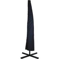 Charles Bentley Deluxe Banana Umbrella Parasol Cover -Black 600D PVC Waterproof