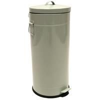 Charles Bentley 3L Retro Steel Waste Rubbish Kitchen Bathroom Mini Pedal Bin
