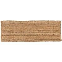 Charles Bentley 100X150Cm 100% Natural Jute Rug Hallway Runner Mat Carpet