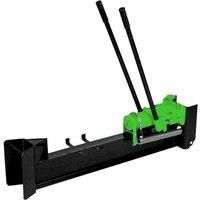 Charles Bentley 10 Ton Hand Operated Heavy Duty Hydraulic Log Splitter - Green
