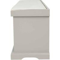 Charnwood Hallway Bench with Three Removable Storage Baskets and Removable Seat