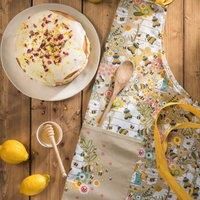 Ulster Weavers Bee Keeper Cotton Apron - With Cute Floral Bee Insect Animal Hand Drawn Design - For Kitchen and Barbecue - Cooking Gifts for Bakers & Chefs - Homeware & Kitchenware Range