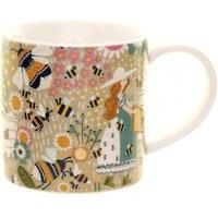 Ulster Weavers Bee Keeper Mug Beige/White/Green