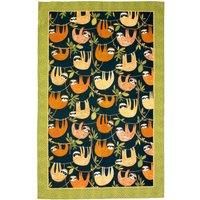 Ulster Weavers, "Hanging Around", Pure cotton printed tea towel.