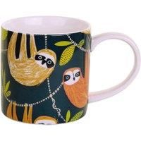 Ulster Weavers Hanging Around Sloth Mug - Bone China