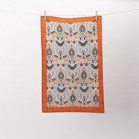Cotton Tea Towel Ulster Weavers Cotswold 100% Cotton Orange