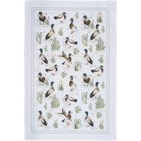 Cotton Tea Towel Ulster Weavers Farmhouse Ducks 100% Cotton Sage