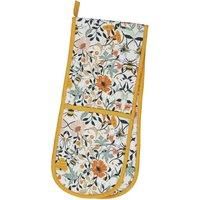 Double Oven Glove Ulster Weavers Bee Bloom 100% Cotton Multi