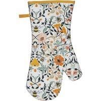 Gauntlet Oven Glove Ulster Weavers Bee Bloom 100% Cotton Multi