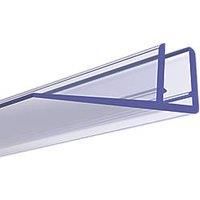 Aqualux Replacement Shower Enclosure F-Shaped Seal Clear 6mm x 1830mm (6044T)