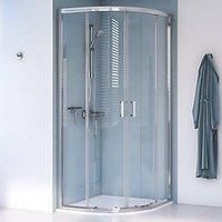 Aqualux Framed 8 Quadrant Shower Enclosure (800X800X2000mm) - Clear Glass