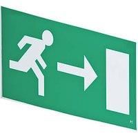 LAP Reversible Emergency Lighting Hanging Exit Right/Left Sign 160 x 380mm (97054)