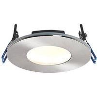 LAP IndoPro Fixed Fire Rated LED Downlight Satin Nickel 9W 450lm (8969X)
