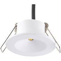 Saxby Downlight Sight Emergency LED 2W 240V Indoor Non Maintained 120 Lm IP20