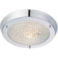 Travis Jewel Effect Chrome Bulkhead Light