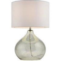 Dew Glass Sage Table Lamp