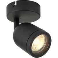 Hecta Black Wall Light - Matt Black