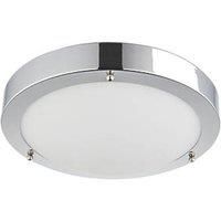 Saxby Anchorage LED Bathroom Ceiling Light Chrome 9W 650lm (745PP)