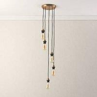 Quay Design Cable Set 5-Light Cable Set Pendant Antique Brass (608VG)