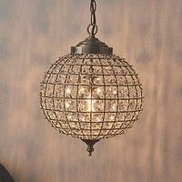 Quay Design Timura Ceiling Pendant Antique Brass (119VG)