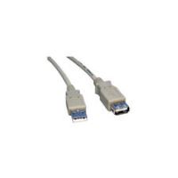 Max Value USB Extension Cable, A Male to A Female, 0.5 m, USB 2.0, Beige