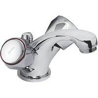 Bristan Club Monobloc Basin Sink Mixer Tap with Pop-Up Waste Chrome VAC BAS C MT