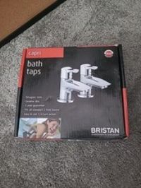 BRISTAN CAPRI BATH PILLAR TAPS CAP 3/4 C