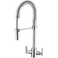 Bristan AR SNKPRO C Artisan Professional Kitchen Sink Mixer Tap with Pull Out Hose, Chrome