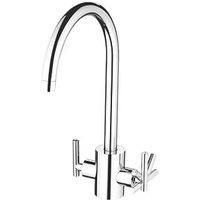 Bristan AR SNKPURE C Artisan Kitchen Sink Tap with 3in1 Operation - Instant Cold Filtered, Hot and Cold Water Supply, Chrome