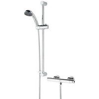 Bristan Zing Thermostatic Cool Touch Shower Bar Valve Exposed Mixer Handset Fast