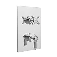 Bristan Renaissance Recessed Shower Valve, Chrome Plated (RS2 SHCVO C)