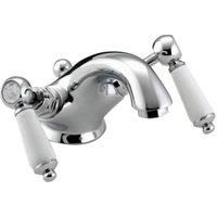 Bristan Renaissance Lever Basin Mixer Tap with Pop-Up Waste - Chrome