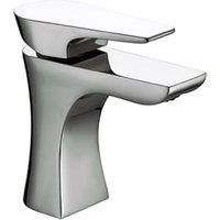 Bristan Hourglass Chrome Basin Mixer Tap with Clicker Waste