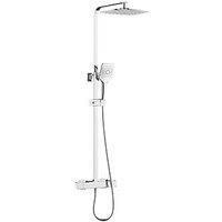 Bristan CRZ2 SHXDIVCTFF C Craze Safetouch Rigid Riser Bar Mixer Shower, Chrome