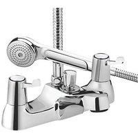 Bristan Lever Bath Shower Mixer with Ceramic Disc Valves VAL2 BSM C CD