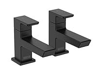 Bristan Cobalt Basin Pillar Taps Black (COB 1/2 BLK)