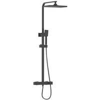 Bristan Craze Bar Mixer Shower with Dual Shower Heads - Black