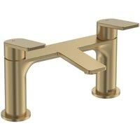 Bristan Frammento Bath Filler Tap - Brushed Brass